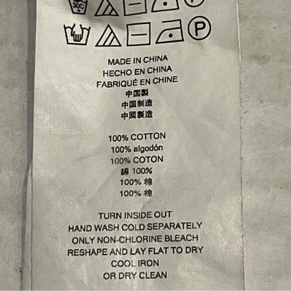 Michael Kors Men's Sweater Grey Cotton Pullover with zipper XL - Picture 4 of 8